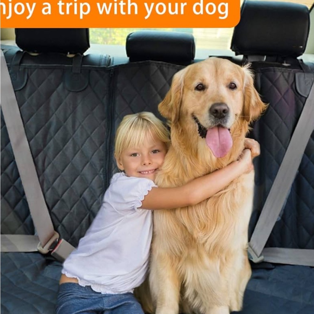 Black Dog Travel seat cover Carrier for Comfortable Journeys